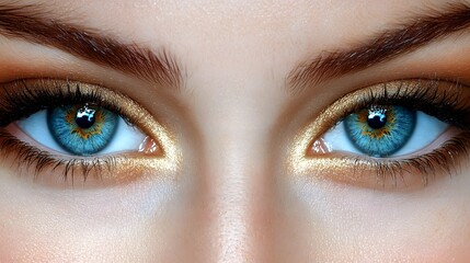 Obraz premium close up of eye with eyes