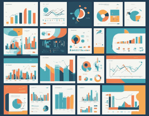 Business Growth and Financial Analysis Charts