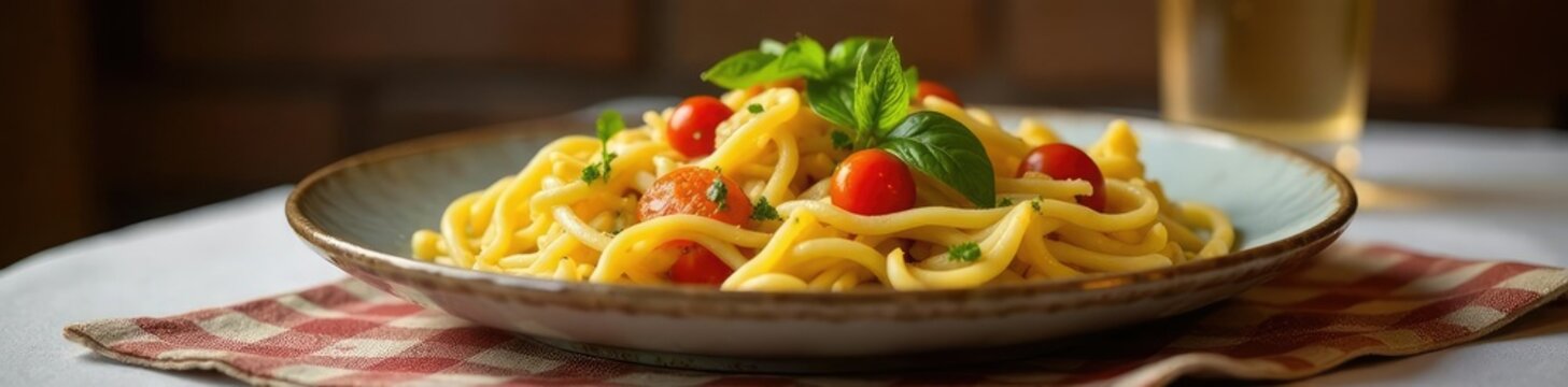 Comida para presentar en una mesa con decoraci?n, decoraci?n, vajillas, comida