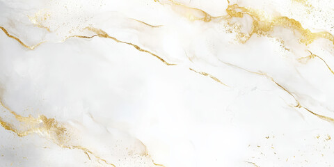 Pearl white marble background with soft gold veins, glossy elegant texture, pure and delicate.