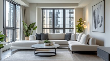 Fototapeta premium modern living room