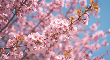 pink cherry blossom