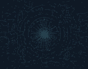 Futuristic Blockchain Technology Abstract Background