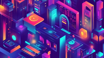 Digital marketing plan abstract concept vector illustration set. PPC campaign management, digital strategy, pay-per-click, internet marketing tools, online ad, targeted promotion abstract metaphor.