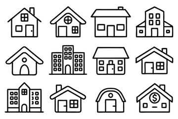 Fototapeta premium house home building apartment cottage mortgag