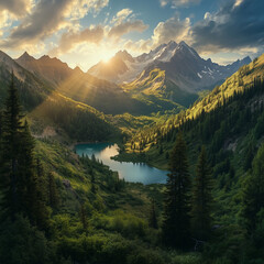 breathtaking landscapes of nature