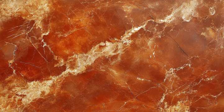 Rustic terracotta marble background with deep burnt orange and golden veins, warm Mediterranean aesthetic.