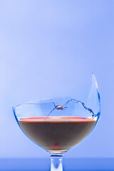 Addiction and liberation from alcoholism - Conceptual image with