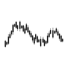 Forex Candlestick Chart Silhouette
