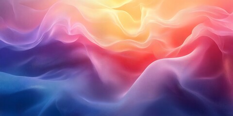 Obraz premium Colorful abstract background flowing smoothly with gradient colors