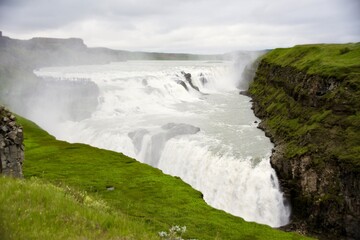 iceland waterfall