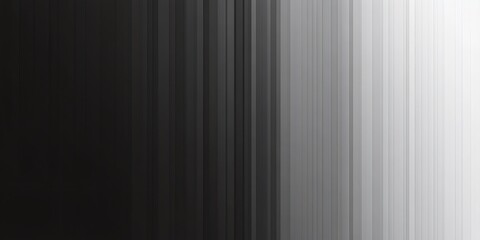 Obraz premium Black and white vertical stripes gradient creating elegant background