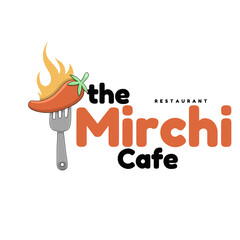 Mirchi Cafe Logo Design: Bold Flavors, Fresh Vibes