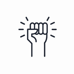 Empowerment Hand Vector Art 