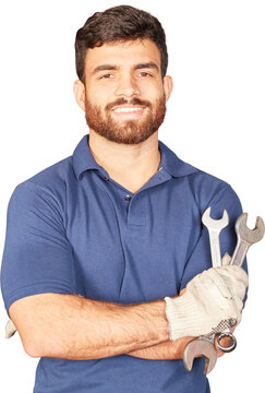 Mechantroniker mit Maulschl&uuml;sseln