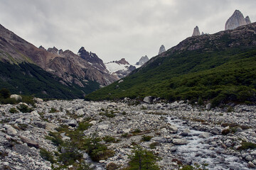 mountain landscape in the mountains