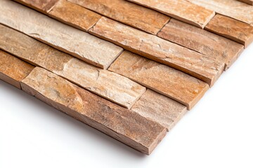 Fototapeta premium Textured wooden panels for modern decor.