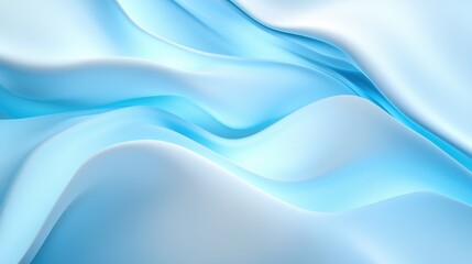 Obraz premium Light blue abstract neutral glowing backround for digital technology and medical science