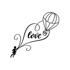 Valentine Day Typography T-shirt Design