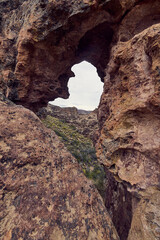 arch in the cave
