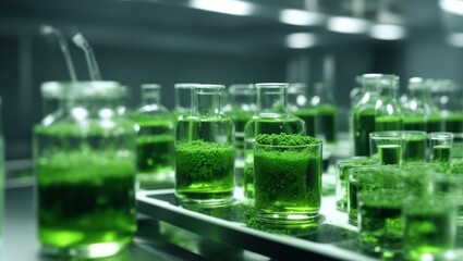 Green Elixir: Mossy Lab Experiments.