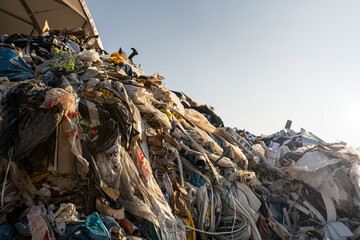 environmental protection - waste management - segregation site - modern landfill