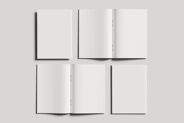 MAGAZINE A4 BROCHURE MOCKUK