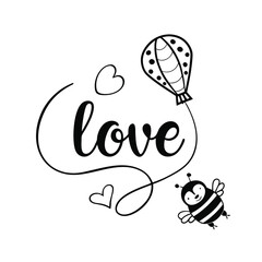 Valentine Day Typography T-shirt Design