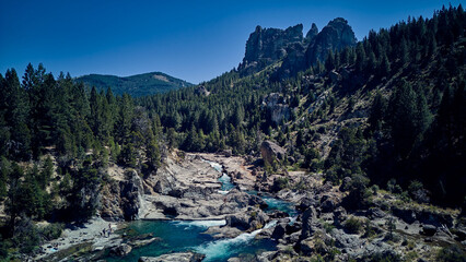 Crystal-clear pozones of Caleufú – a hidden natural wonder in the heart of Patagonia