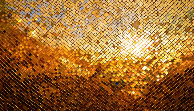 golden mosaic glass heritage