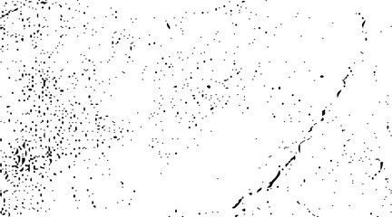 Dark weathered overlay pattern sample on transparent background. Stylish modern background for different print products. Vector illustration