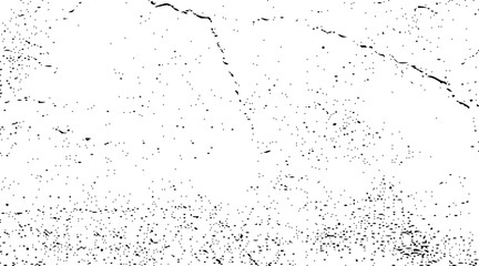 Dark weathered overlay pattern sample on transparent background. Stylish modern background for different print products. Vector illustration