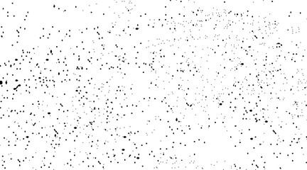 Dark weathered overlay pattern sample on transparent background. Stylish modern background for different print products. Vector illustration