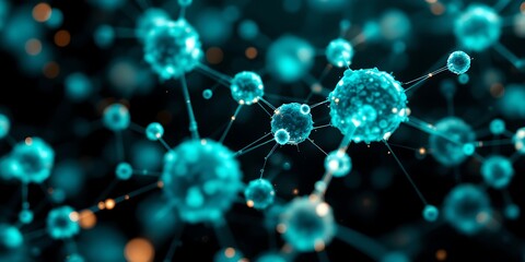 Stunning Microscopic Molecular Structure Image