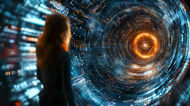 Exploring the collapse of the wave function in quantum mechanics through a visual representation of quantum phenomena