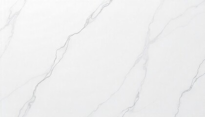 Fototapeta premium White Marble Texture: Elegant close-up shot of a white marble surface, showcasing its intricate veining and subtle gray patterns. Perfect for backgrounds and design projects. 