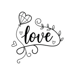 Valentine Day Typography T-shirt Design