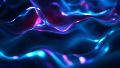 Obraz premium Eerie dark abstract background with a realistic carbon fiber texture, layered with translucent shapes for depth