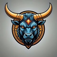 bull head vector