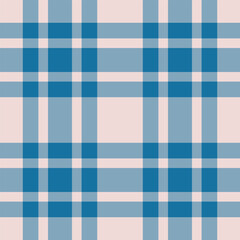 Elegant pastel pink and blue plaid pattern. Perfect for textile design, fashion, websites, and more.  A seamless, versatile texture ideal for adding a touch of sophisticated style to any project.