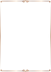 Obraz premium vector vintage frames for decoration and design, golden gradient