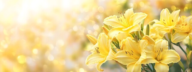 Obraz premium Photo of the ancient Sphinx rock formation Close-up of yellow daylily in full bloom 