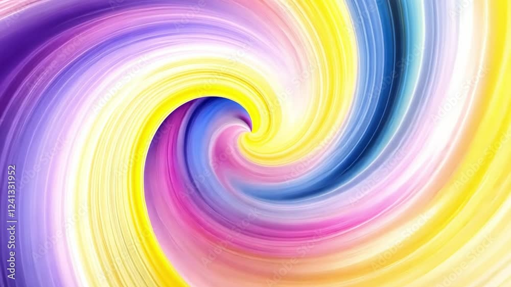 Poster colorful swirling patterns create mesmerizing visuals in dynamic 4k resolution