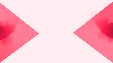 Abstract Pink and White Geometric Background: Minimalist Design, Modern Texture, Clean Wallpaper, Vibrant Color, Soft Pastel Shades, Geometric Pattern, Graphic Art Image