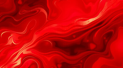 Fototapeta premium Red Abstract Background: Swirling Gold and Crimson Texture for Luxury Designs. Perfect for Wallpaper, Graphic Design, and Modern Art Projects.