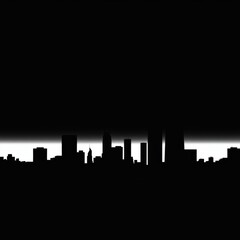 Silhouette of ancient temples at sunset showcasing unique architectural styles against a vibrant backdrop silhouetted skyline cityscape architecture illustration building city vector