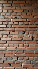 Fototapeta premium An antique brick wall serves as a textured backdrop.