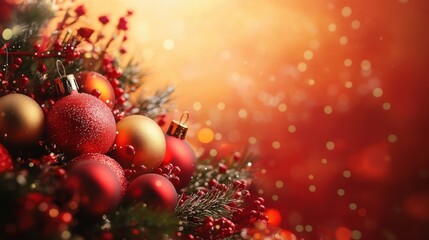 Festive background or backdrop with copy space for text.