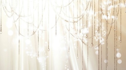 Fototapeta premium Stunning Chain Design Art: Elegant and Luxurious Background