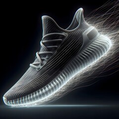 Futuristic Speed The Next-Gen Sneaker, GENERATIVE AI